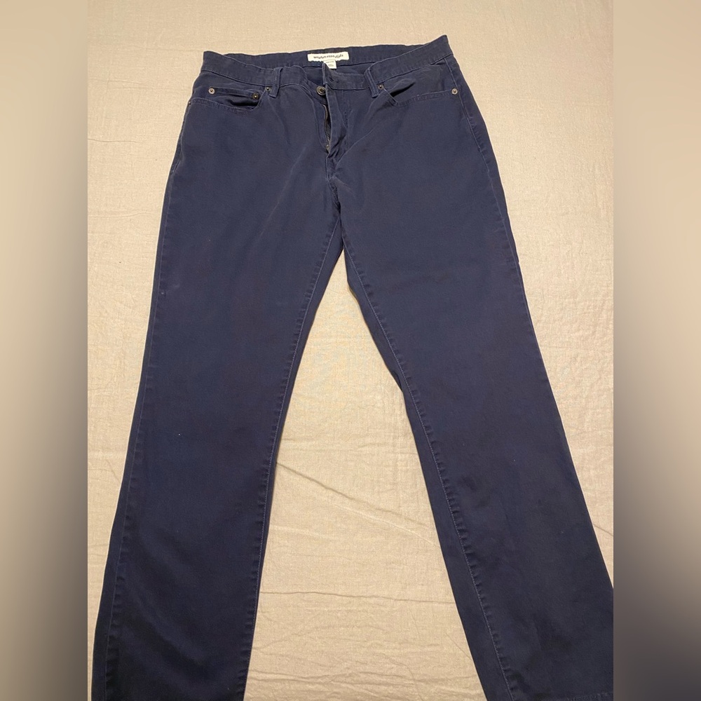 Amazon Essentials Dark Blue Trousers 34W x 32L
